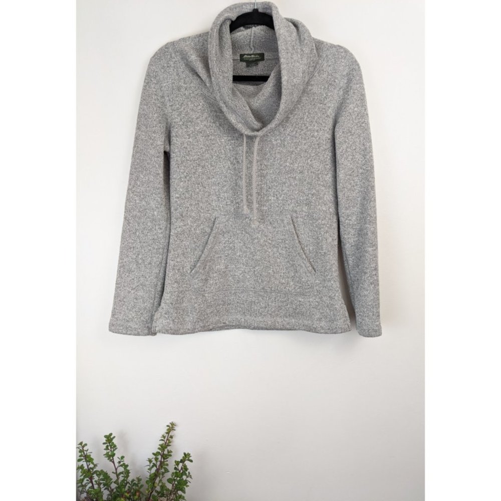 Eddie Bauer Cowl Neck Fleece Sweatshirt